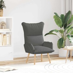 fauteuil Gris foncé 69 x 74 x 93 cm Tissu et Contreplaqué 625491625491