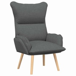 fauteuil Gris foncé 69 x 74 x 93 cm Tissu et Contreplaqué 625491625491