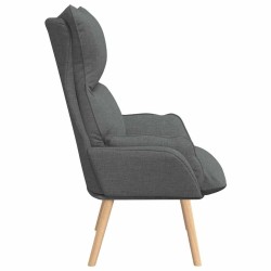 fauteuil Gris foncé 69 x 74 x 93 cm Tissu et Contreplaqué 625491625491