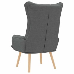 fauteuil Gris foncé 69 x 74 x 93 cm Tissu et Contreplaqué 625491625491