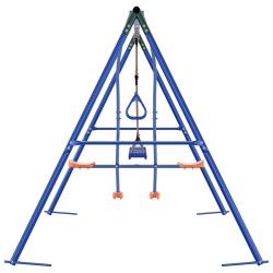 Ensemble de balançoires d'extérieur Multicolore Acier et PE 625492625492