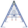 Ensemble de balançoires d'extérieur Multicolore Acier et PE 625492625492