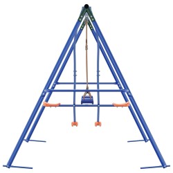 Ensemble de balançoires d'extérieur Multicolore Acier et PE 625494625494