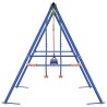 Ensemble de balançoires d'extérieur Multicolore Acier et PE 625494625494