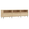 Meuble TV chêne sonoma 150x30x44,5 cm bois d'ingénierie 625499625499