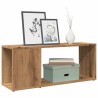 Meuble TV chêne artisanal 80x24x32 cm bois d'ingénierie 625511625511