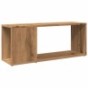 Meuble TV chêne artisanal 80x24x32 cm bois d'ingénierie 625511625511