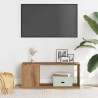 Meuble TV chêne artisanal 80x24x32 cm bois d'ingénierie 625511625511