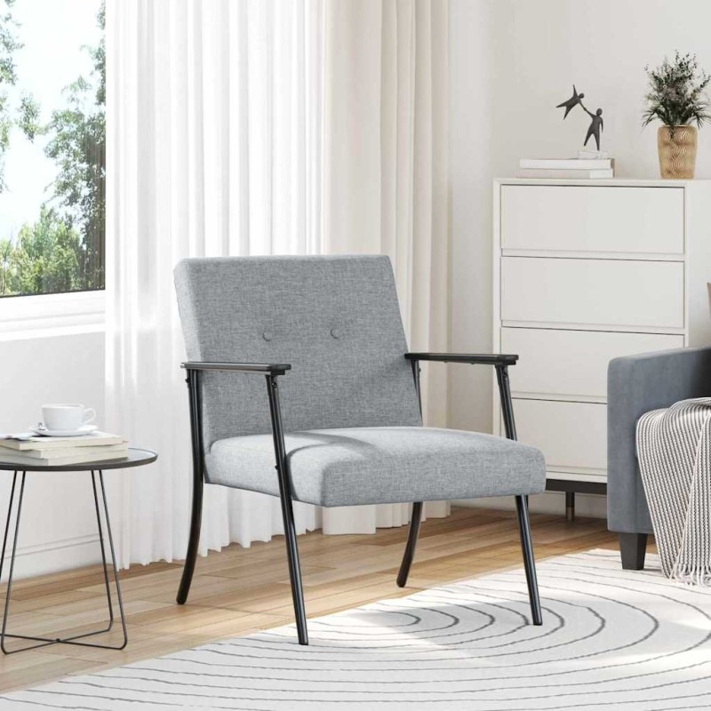fauteuil Gris clair tissu 625513625513