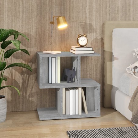 Table de chevet Sonoma gris 50x30x51,5 cm Bois d'ingénierie 625517625517