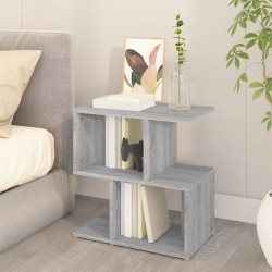 Table de chevet Sonoma gris 50x30x51,5 cm Bois d'ingénierie 625517625517