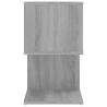 Table de chevet Sonoma gris 50x30x51,5 cm Bois d'ingénierie 625517625517