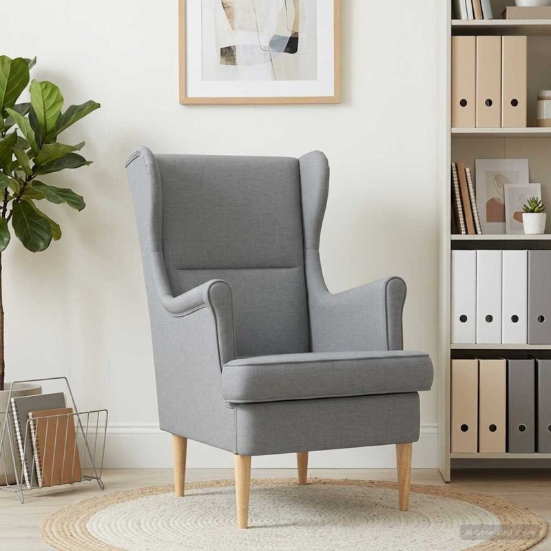 fauteuil Gris clair tissu 625534625534