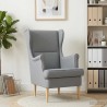 fauteuil Gris clair tissu 625534625534