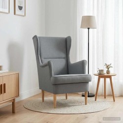 fauteuil Gris clair tissu 625534625534