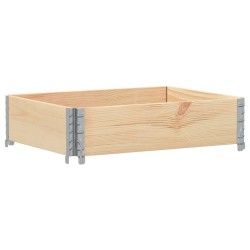 Jardinière 80x60 cm bois de pin massif 625535625535