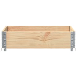 Jardinière 80x60 cm bois de pin massif 625535625535