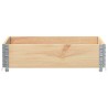 Jardinière 80x60 cm bois de pin massif 625535625535