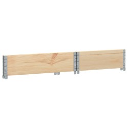 Jardinière 80x60 cm bois de pin massif 625535625535