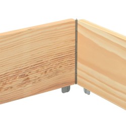 Jardinière 80x60 cm bois de pin massif 625535625535