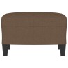 Repose-pied Marron 60x50x41 cm Tissu 625536625536
