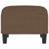 Repose-pied Marron 60x50x41 cm Tissu 625536625536