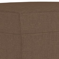 Repose-pied Marron 60x50x41 cm Tissu 625536625536
