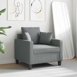 Fauteuil Gris clair 60 cm Tissu 625548625548