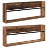 Étagère à magazines 2 pcs Bois ancien 80 x 12 x 30 cm 625549625549