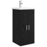 Meuble de salle de bain avec évier Chêne noir 42 x 40 x 84,5 cm 625561625561