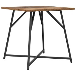 Ensemble de tables d'appoint 2 pcs Bois ancien et noir 625578625578