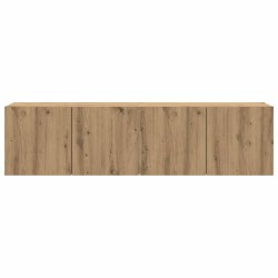 Meubles TV muraux 2 pcs chêne artisanal 80x30x41 cm 625581625581