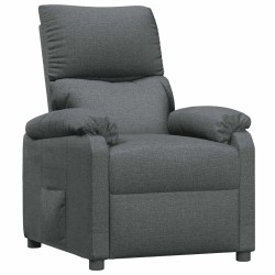 Fauteuil inclinable Gris foncé Tissu 625587625587