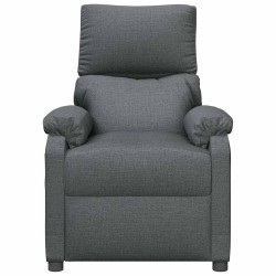 Fauteuil inclinable Gris foncé Tissu 625587625587