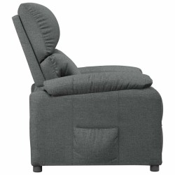 Fauteuil inclinable Gris foncé Tissu 625587625587