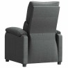 Fauteuil inclinable Gris foncé Tissu 625587625587