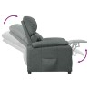 Fauteuil inclinable Gris foncé Tissu 625587625587