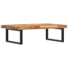 Étagère de vasque murale acier et bois massif d'acacia 625591625591