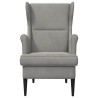 Fauteuil Gris clair Velours 625599625599