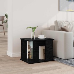 Étagère à magazines avec étagère Chêne noir 35 x 35 x 45 cm 625601625601