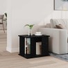 Étagère à magazines avec étagère Chêne noir 35 x 35 x 45 cm 625601625601