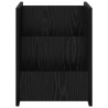 Étagère à magazines avec étagère Chêne noir 35 x 35 x 45 cm 625601625601