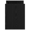 Étagère à magazines avec étagère Chêne noir 35 x 35 x 45 cm 625601625601