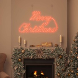 Panneau de Noël avec 216 LED Rouge 99 x 55 x 13 cm Fer 625603625603