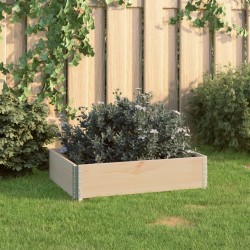 Jardinière surélevée 60x80 cm Bois de pin solide 625612625612