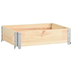Jardinière surélevée 60x80 cm Bois de pin solide 625612625612