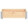 Jardinière surélevée 60x80 cm Bois de pin solide 625612625612