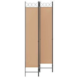 Paravent 4 panneaux Beige 160 x 220 cm Tissu 625620625620