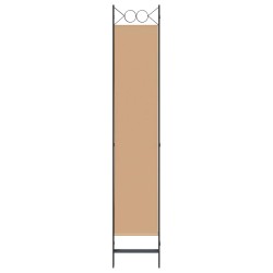 Paravent 4 panneaux Beige 160 x 220 cm Tissu 625620625620