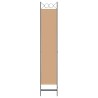 Paravent 4 panneaux Beige 160 x 220 cm Tissu 625620625620